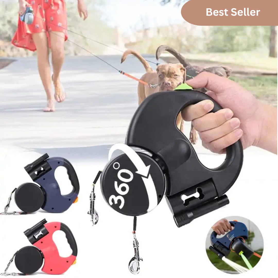 DuoGlide 360° Dog Leash by Everyday Paws